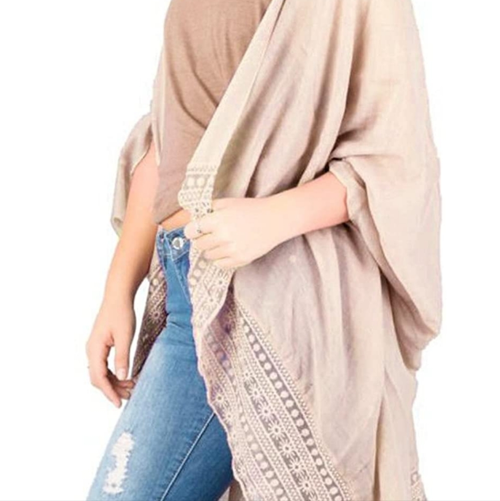 XL Pinkmilly Kimono in Apricot